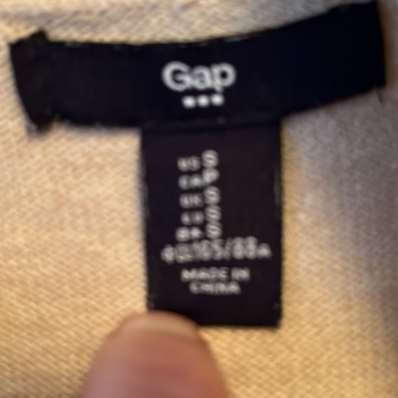 Gap cream colored waterfall cardigan size small - Picture 9 of 13